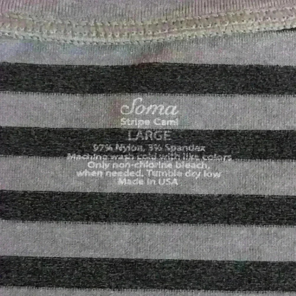 Soma Seamfree Striped Cami - Picture 3 of 9
